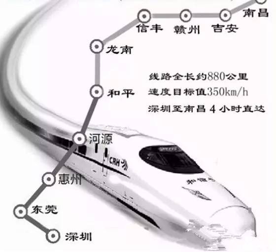 贛深高鐵最新線路圖，速度與時代的交響樂章